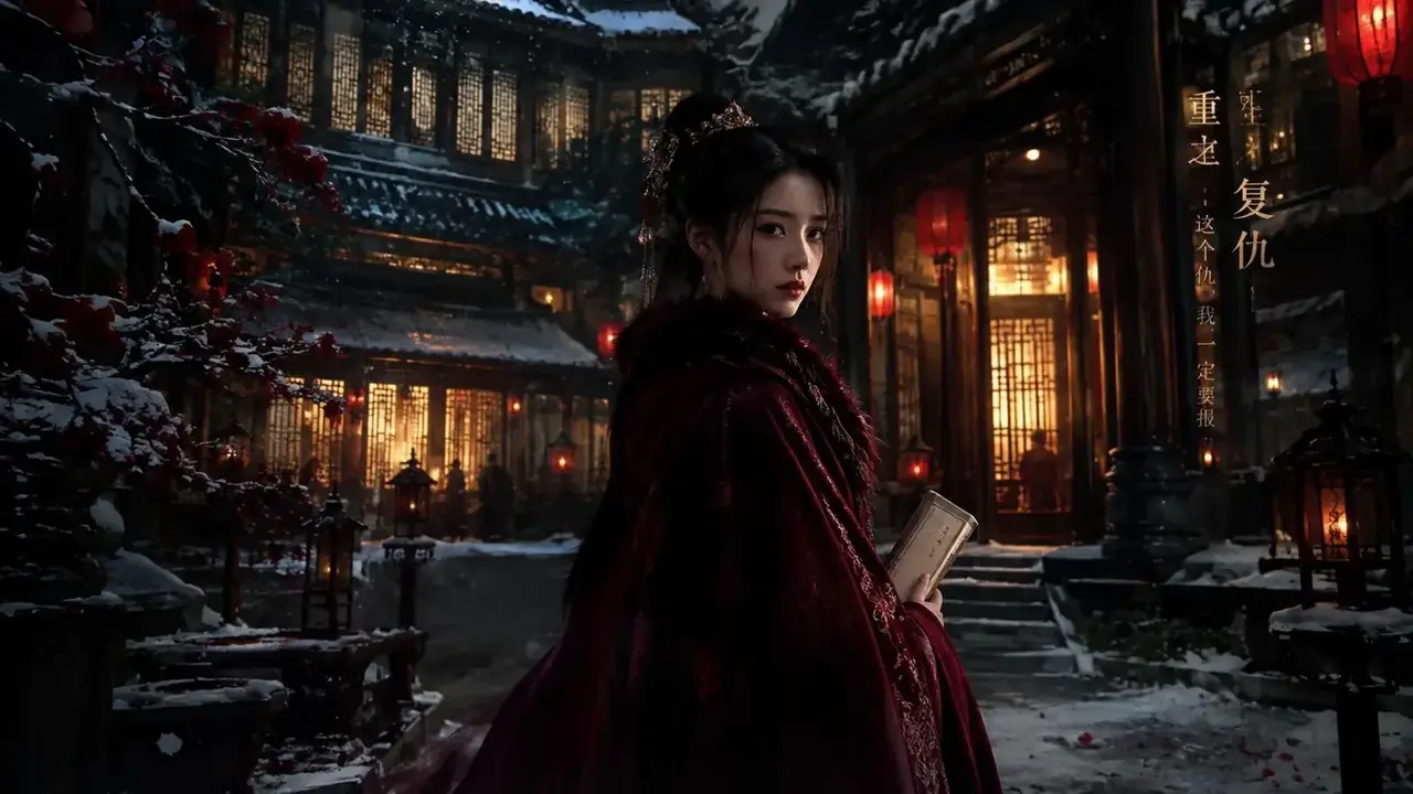 重生之嫡女归来官方海报，穿越重生题材微短剧